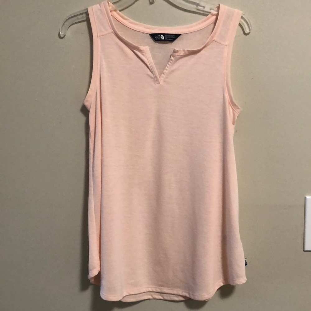 The North Face Tank Top Peach Orange SZ S